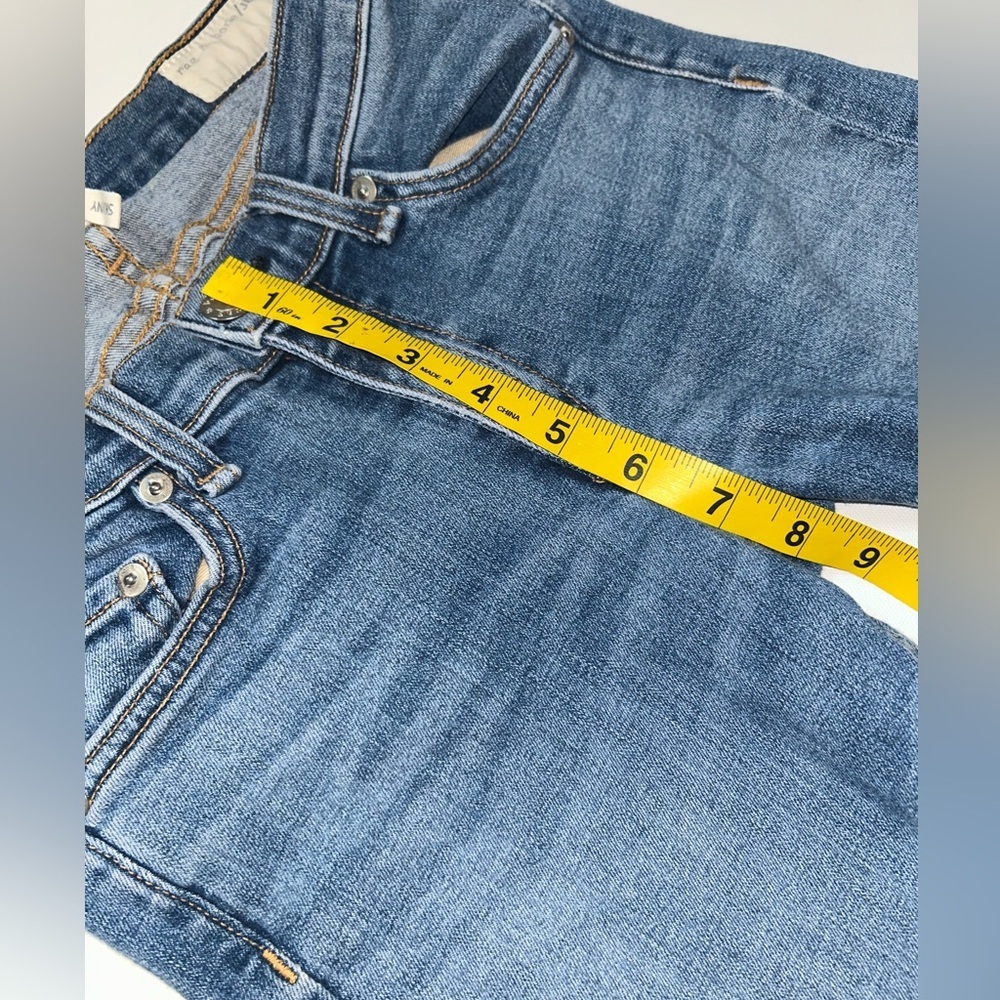 Rag & Bone Sz 27 Denim Jeans Skinny Pockets Brimfield Wash W1502K520 Made In USA - Picture 12 of 15